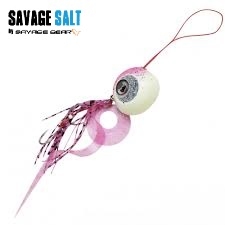 Tai rubber / Cuttle Eye 75gr Pink Glow SG -Savage Gear 