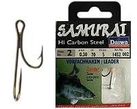 DAIWA SAMURAI HOOKS TO NYLON - ZANDER