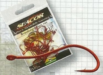 CORMORAN RED BAITHOLDER WORM HOOKS