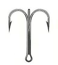 VMC ROUND TREBLE HOOK 8540