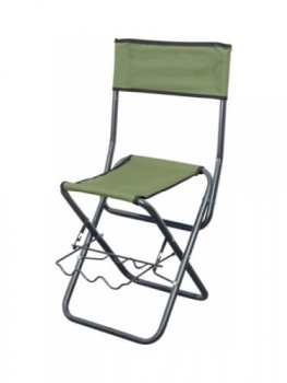 Foldable Chair with Rod Holder