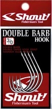 SHOUT HOOKS DOUBLE BARB