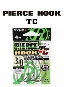 Ryugi Heavy Weighted Pierce Offset Hook, Hooks