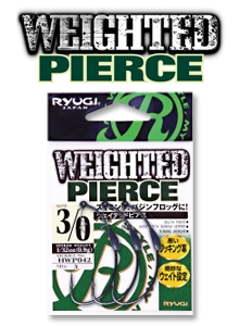 RYUGI WEIGHTED PIERCE HOOKS