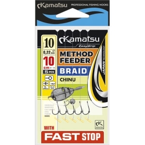 Kamatsu Method Feeder Hooks with Fast Stop