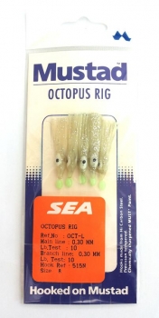 MUSTAD OCTOPUS RIG 5 HOOKS