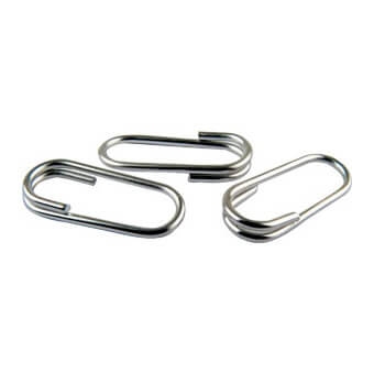 Mustad Oval Split Rings