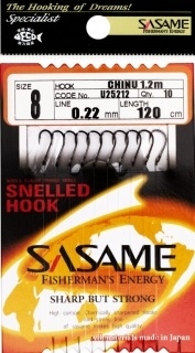 SASAME SNELLED HOOKS CHINU