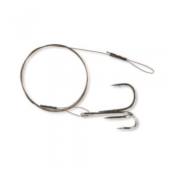 CORMORAN Wire Leader with Loop and Treble Hook