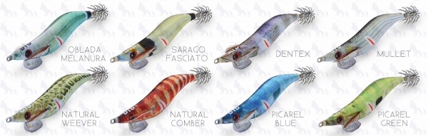 dtd fishing lures Wounded fish 2.5-3.0 Hobbymania CY in a lake or river DTD Squid Lures Wounded Fish